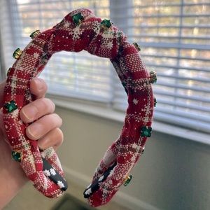 Christmas holiday headband NWOT
